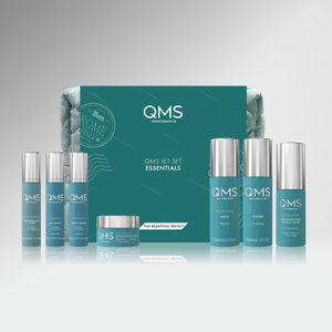 QMS JET SET Essentials utazó bőrápoló szett