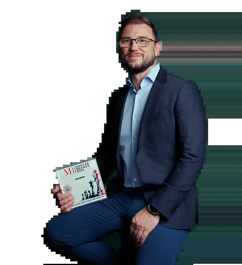 Vezse Roland, a SpaTrend alapítója és ügyvezetője