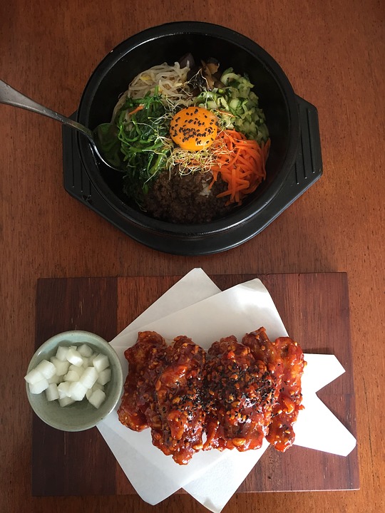 Grillezett csirke koreai módra