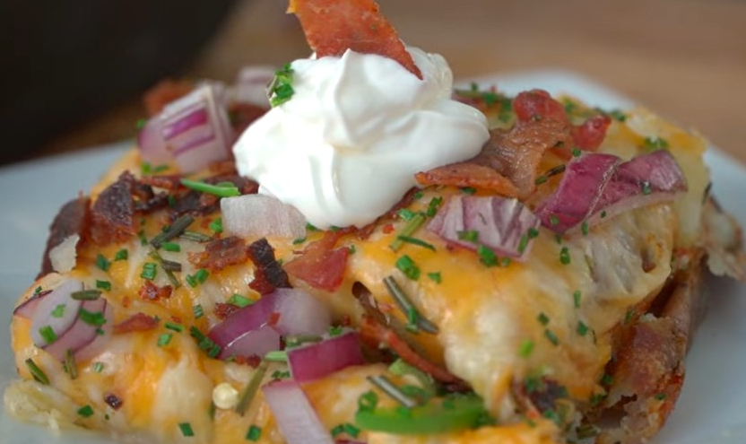 Krumplis köret gazdagon jalapenoval és baconnel