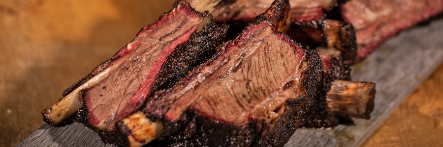 Füstölt marha short rib alacsony-lassú módszerrel