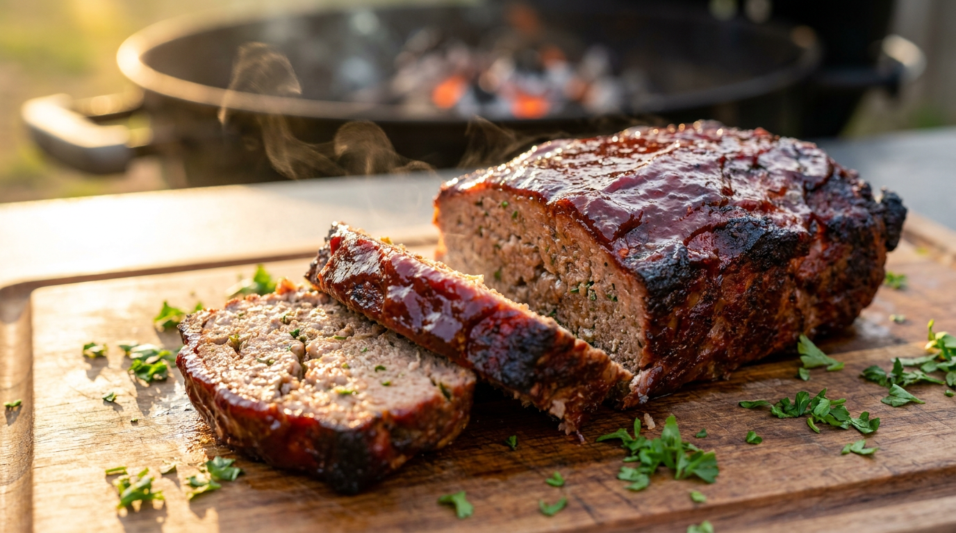 Füstölt fasírt - a klasszikus vagdalt grillen, füstös kéreggel