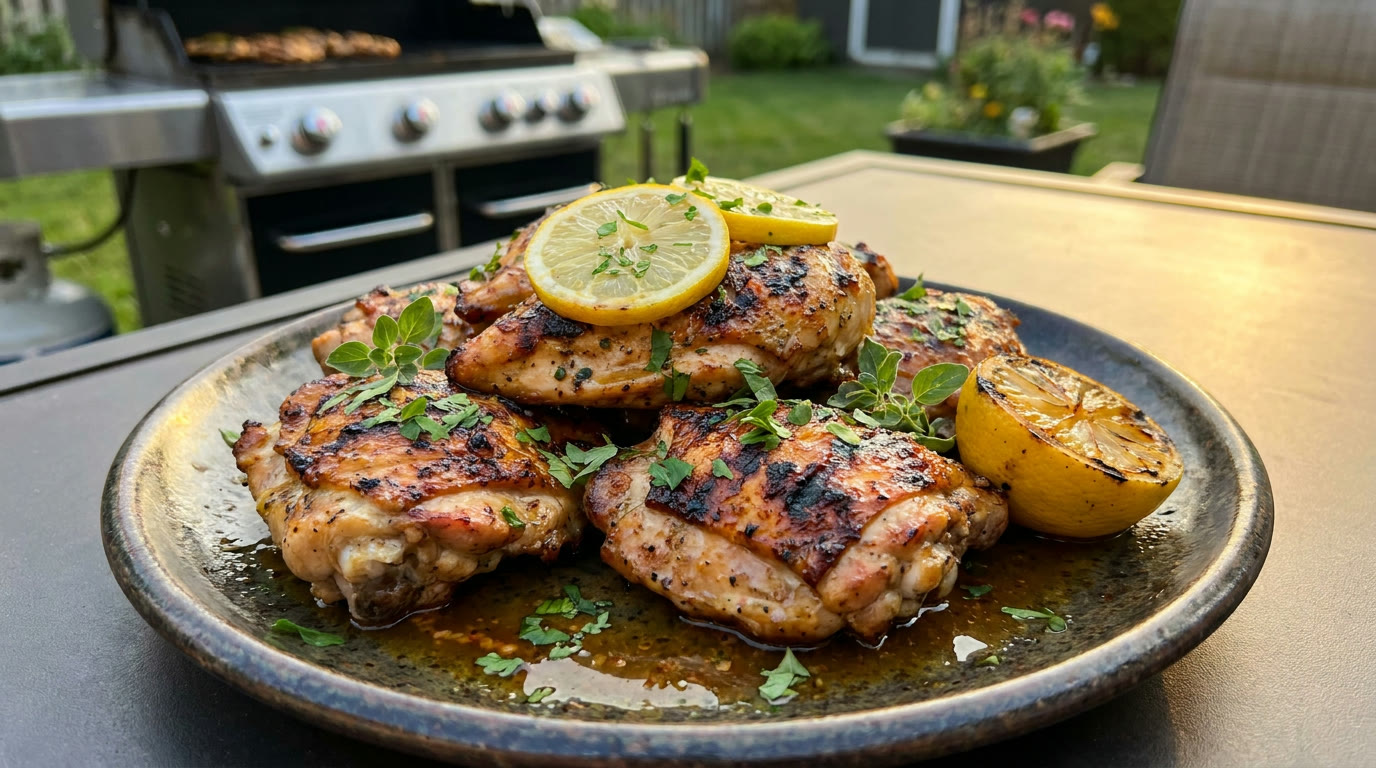 Citromos-fokhagymás grillcsirke - a szaftos hétköznapi vacsora, ami 25 perc alatt kész