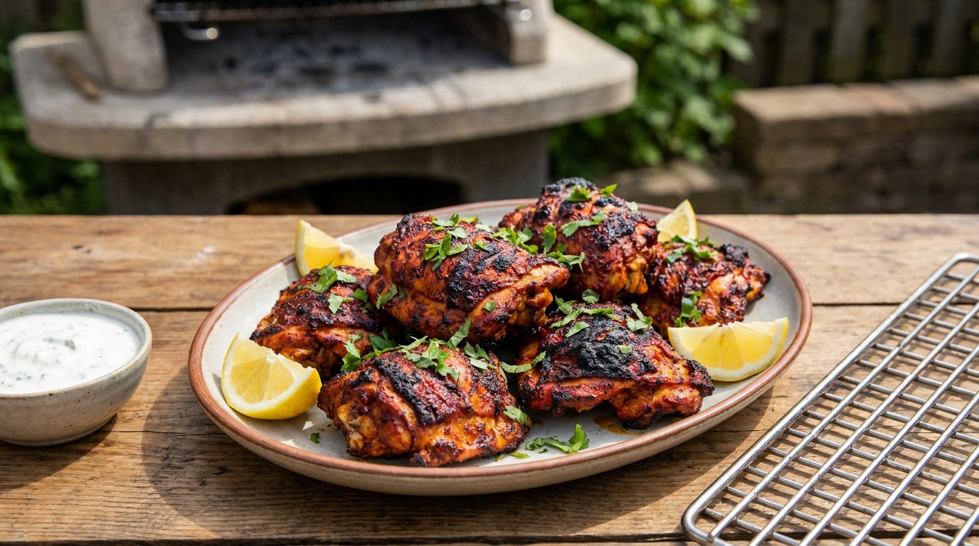 Joghurtos tandoori grillcsirkecomb - fűszeres, szaftos, egyszerű
