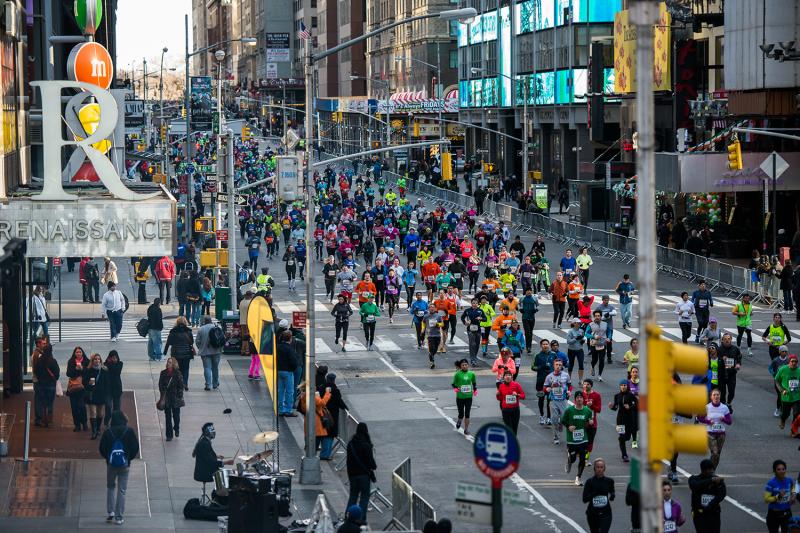 Zombitámadás a New York City Marathon után