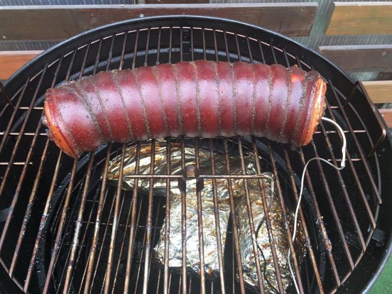 Fejedelmi fogás: grillezett porchetta