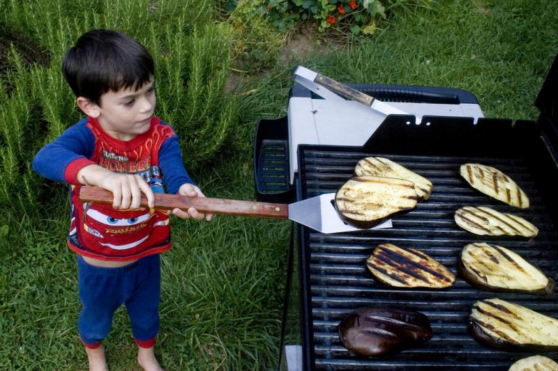 Egészséges ételek a grillről - egészen kis kortól is